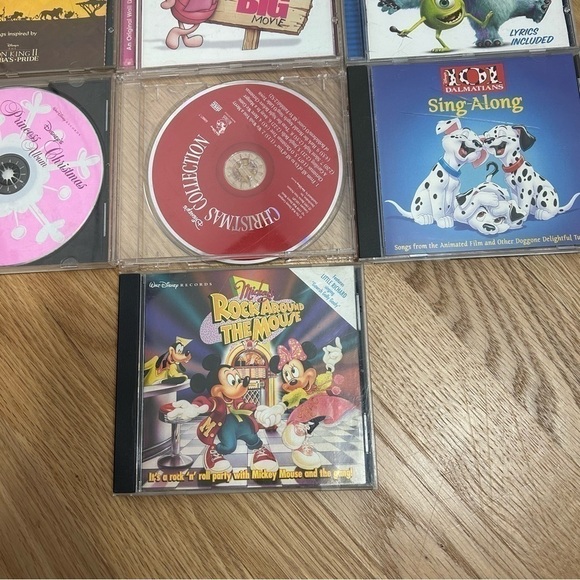 Disney CD Bundle Piglet Monsters Inc 101 Dalmatians Lion King Christmas - Picture 4 of 7